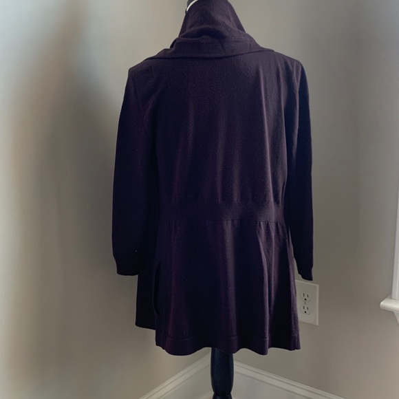 THEORY Maritza B Draped Cardigan - Picture 7 of 12